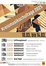Plakat Kreismusikschultage